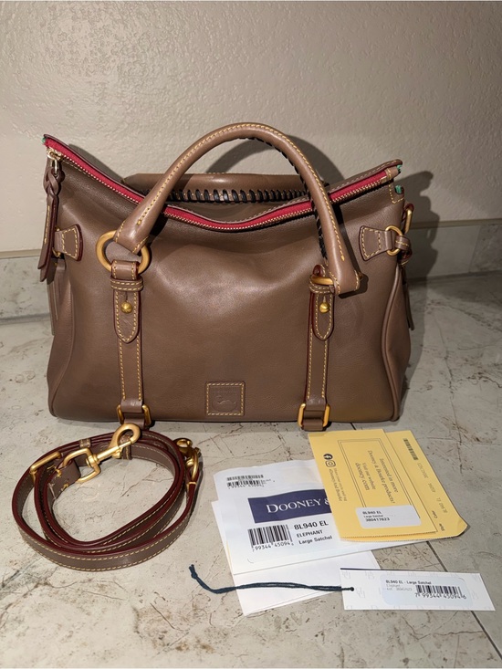 Dooney & Bourke Handbags - NWT Dooney & Bourke Leather Florentine Satchel